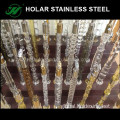 Stainless Steel Railing project acrylic Material and Flooring Mounted acrylic baluster Manufactory